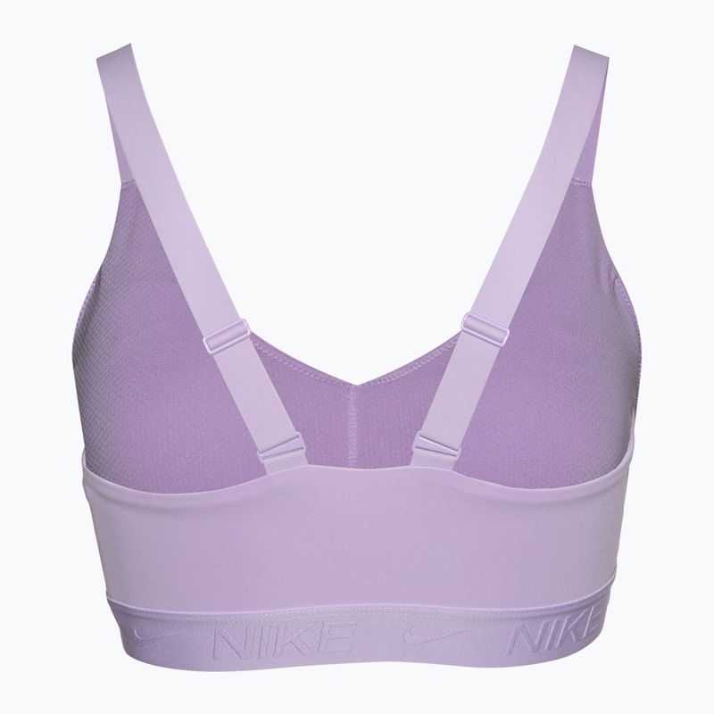 Бюстгальтер для тренувань Nike Indy Medium Support lilac bloom/lilac bloom 2