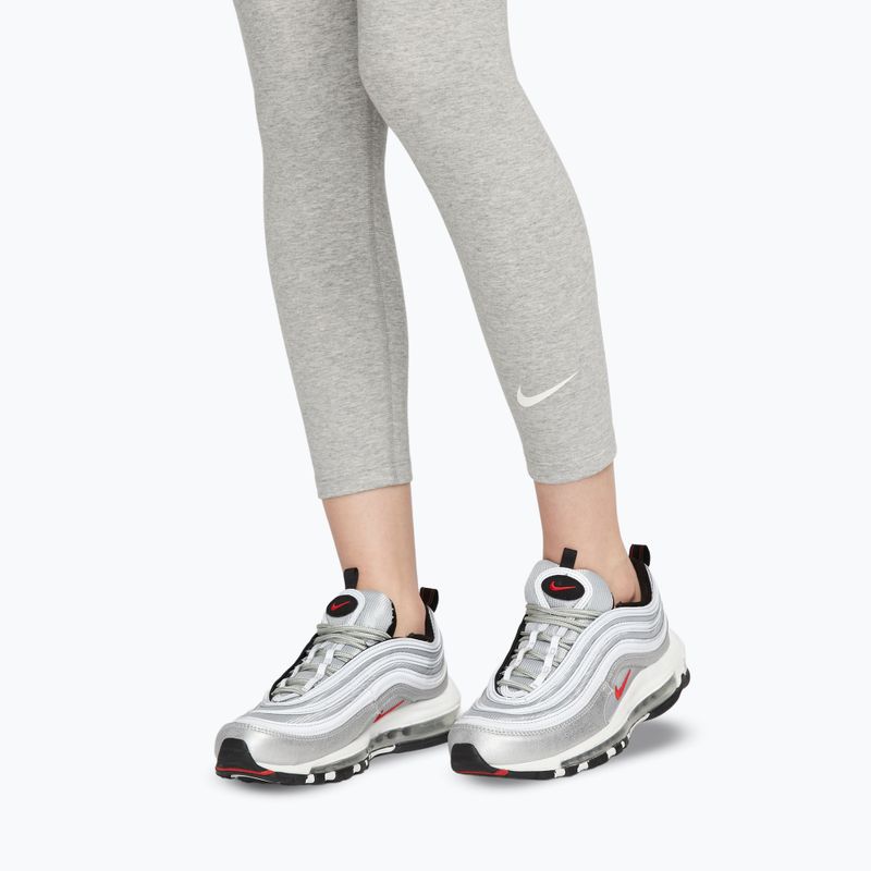 Жіночі легінси Nike Sportswear Classic dark grey heather/sail 4