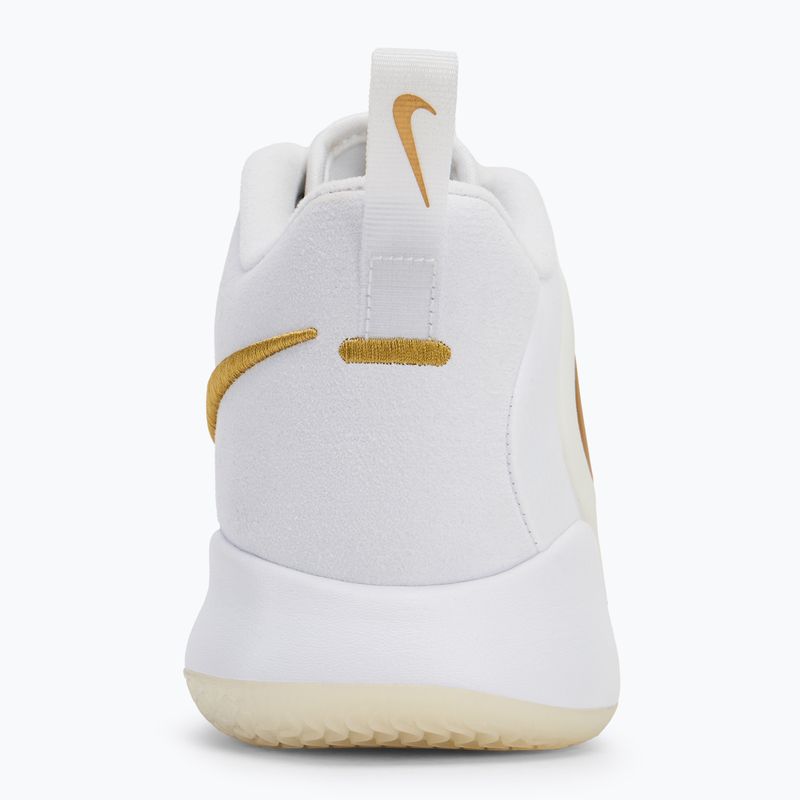 Взуття для волейболу Nike React Hyperset 2 білий/білий/металік золото 6