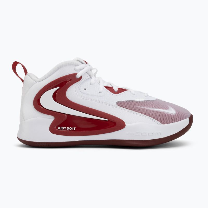 Кросівки волейбольні Nike React Hyperset 2 white/team crimson 2