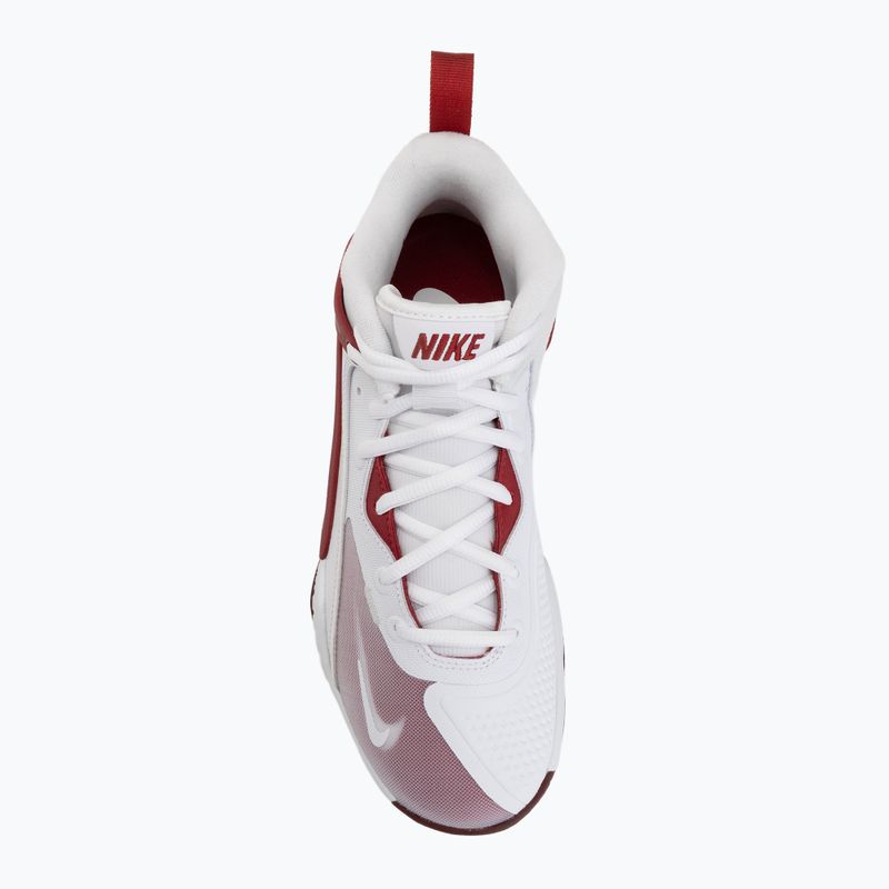 Кросівки волейбольні Nike React Hyperset 2 white/team crimson 5
