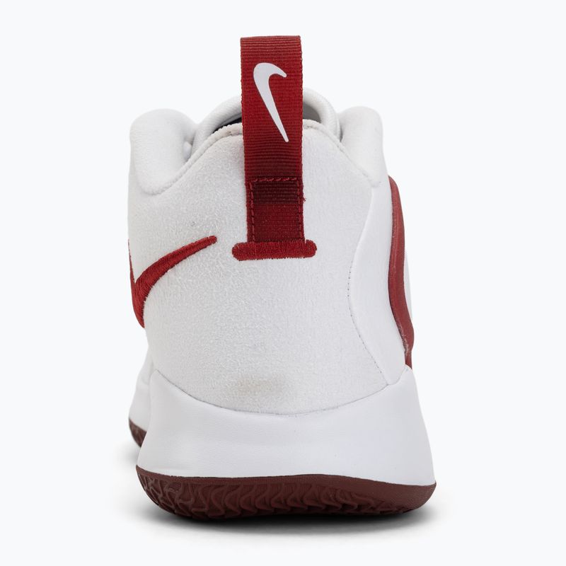 Кросівки волейбольні Nike React Hyperset 2 white/team crimson 6