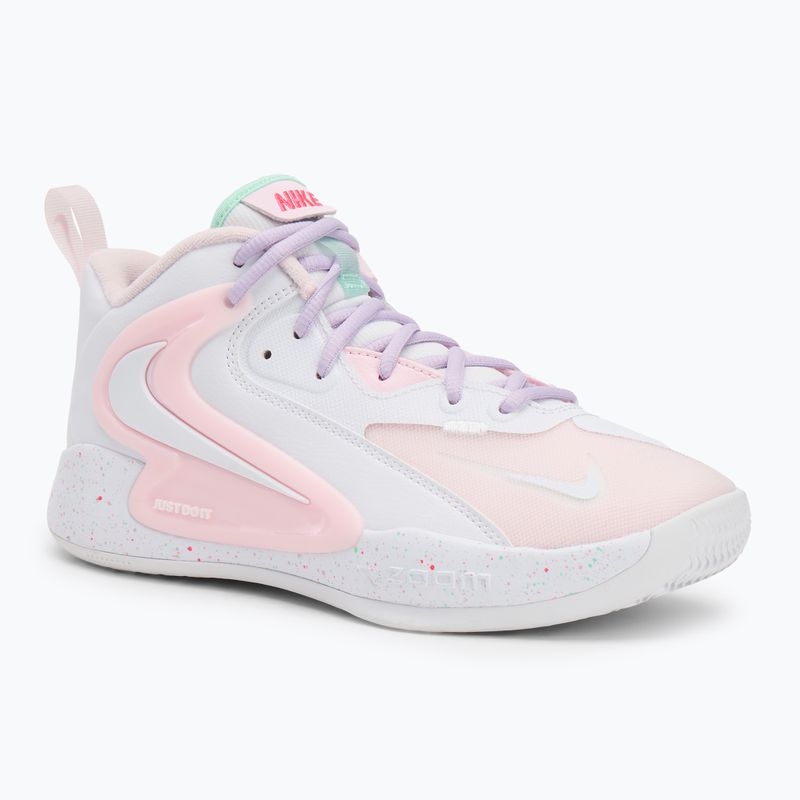 Взуття Nike Hyperset 2 SE білий/гіпер рожевий/м’ятна піна/фіолетовий туман/рожева піна