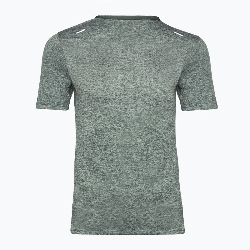 Футболка для бігу чоловіча Nike Dri-Fit Rise 365 vintage green/heather 2