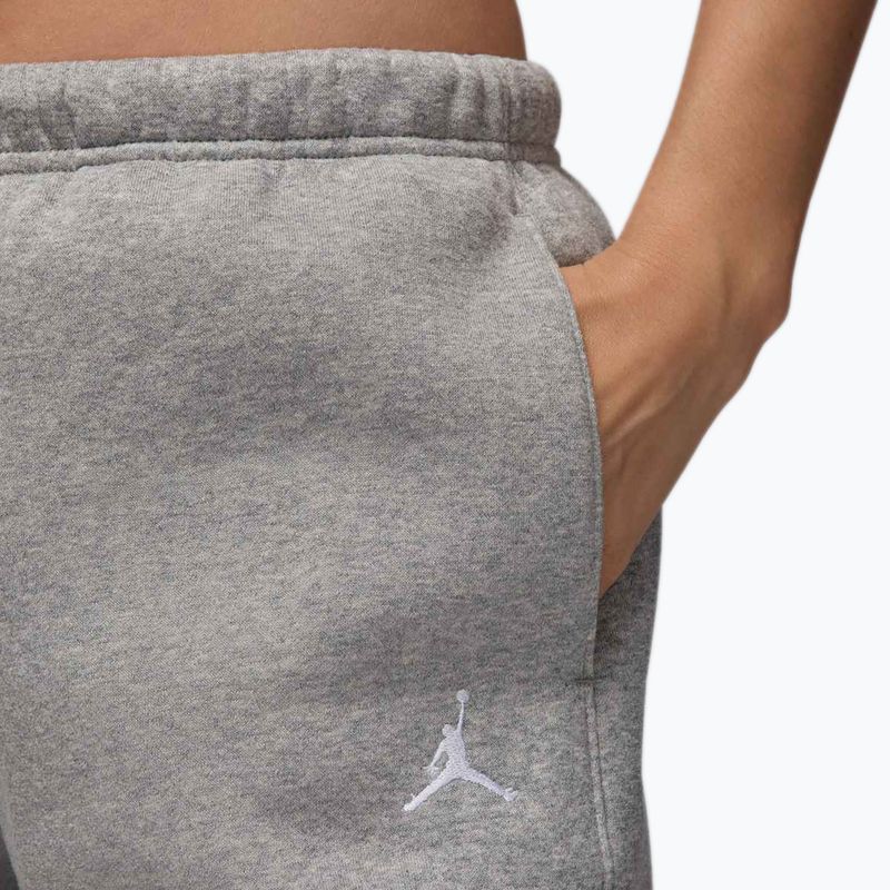 Штани жіночі Nike Jordan Brooklyn Fleece dark grey heather/white 4