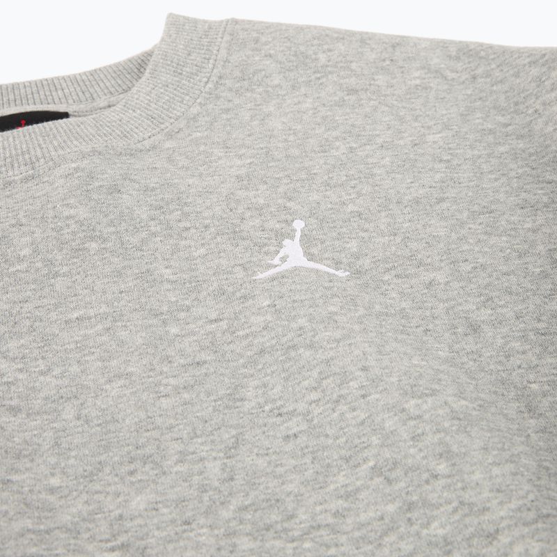 Кофта жіноча Nike Jordan Brooklyn Fleece dark grey heather/white 9