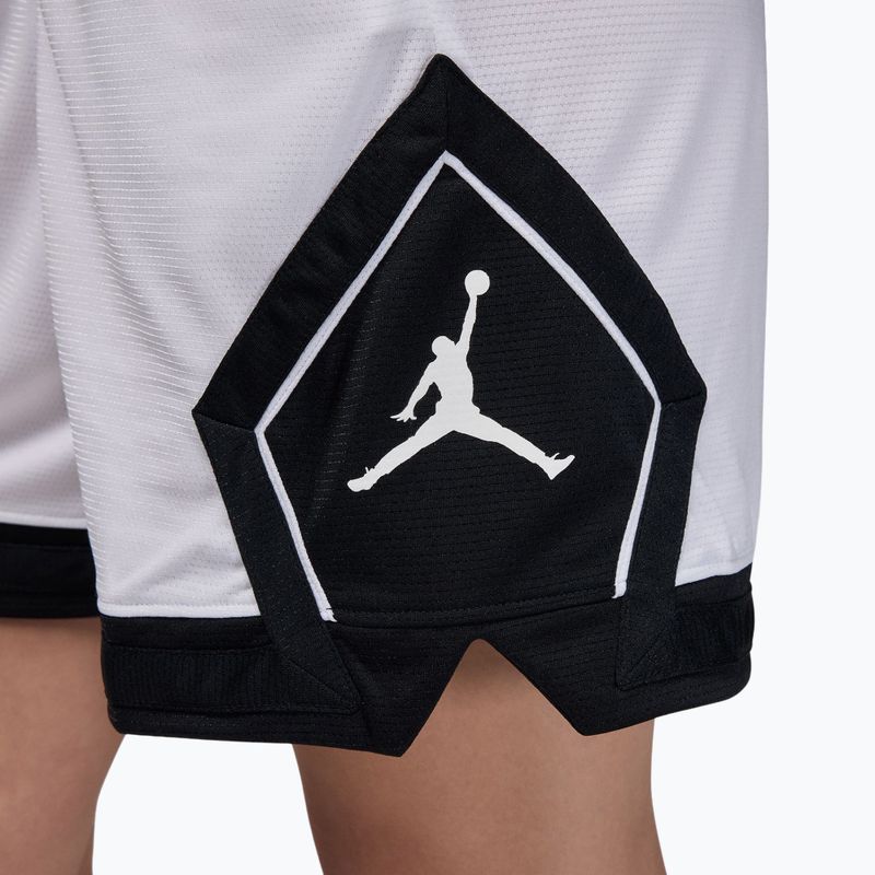 Жіночі баскетбольні шорти Nike Jordan Sport Diamond 4" white/black/black/white 7