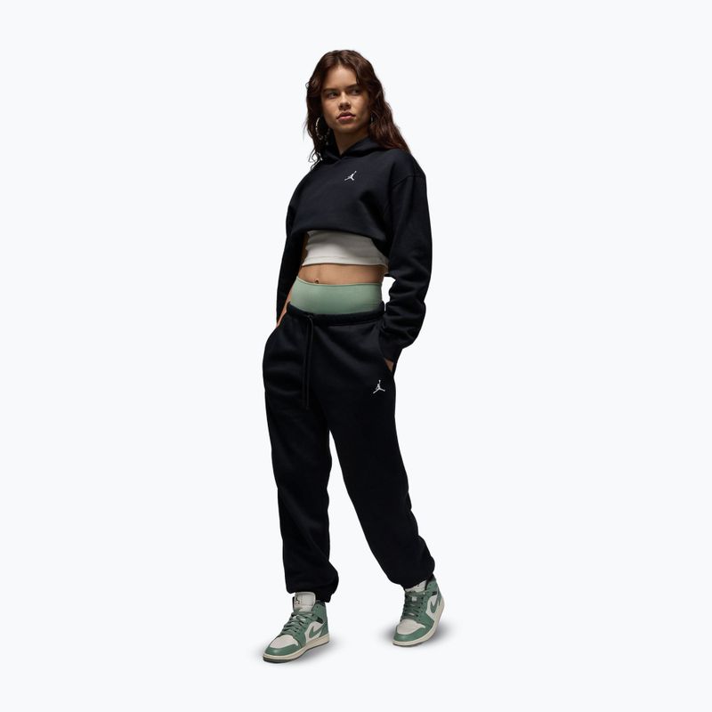 Штани жіночі  Jordan Brooklyn Fleece black/white 2
