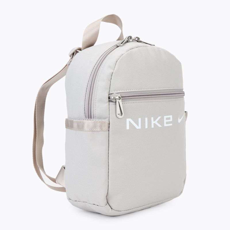 Рюкзак міський жіночий Nike Sportswear Futura Mini 6 л light iron ore/light iron ore/white 2