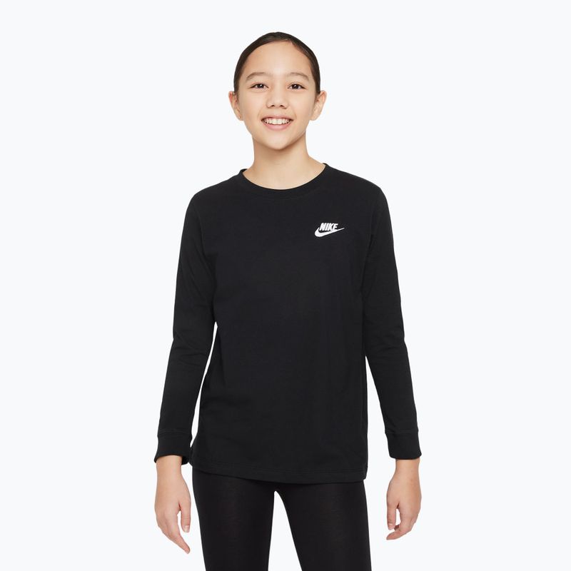 Лонгслів дитячий Nike Sportswear black 5
