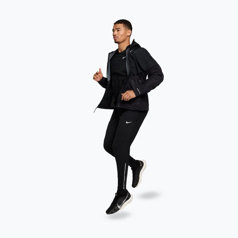 Чоловіча куртка для бігу Nike AeroSwift Storm-Fit Aerogami black/summit white 2