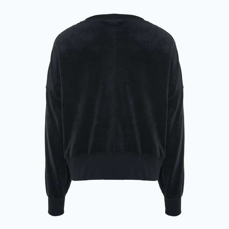 Кофта тенісна жіноча Nike Court Heritage OOS black / black / flat pewter / white 2