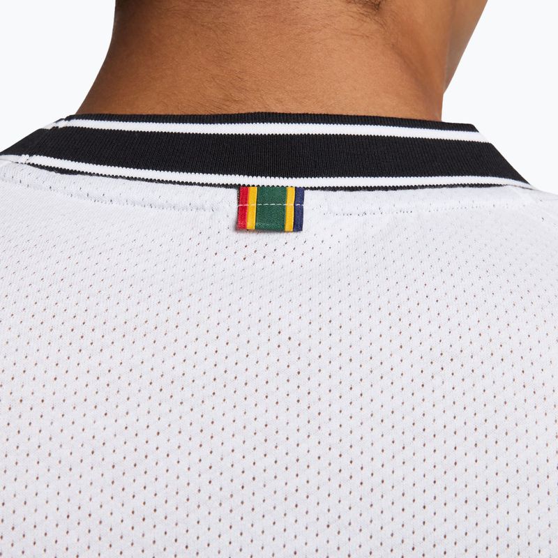 Чоловіча тенісна футболка Nike Court Heritage біла/чорна 5