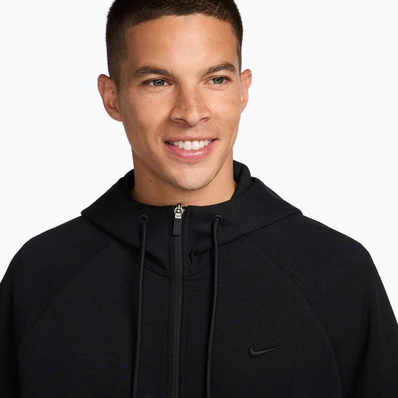 Кофта для тренувань чоловіча Nike Primary Dri-Fit UV black/black 4