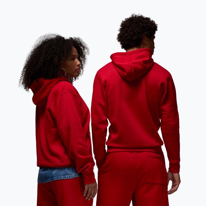 Кофта чоловіча  Jordan Brooklyn Fleece gym red/white 5