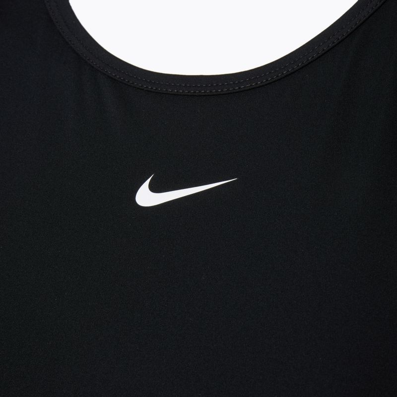 Жіноча тренувальна майка Nike Pro Dri-Fit чорний/білий 4