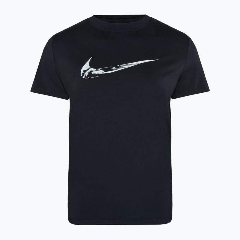 Футболка для бігу жіноча Nike One Dri-Fit black/white