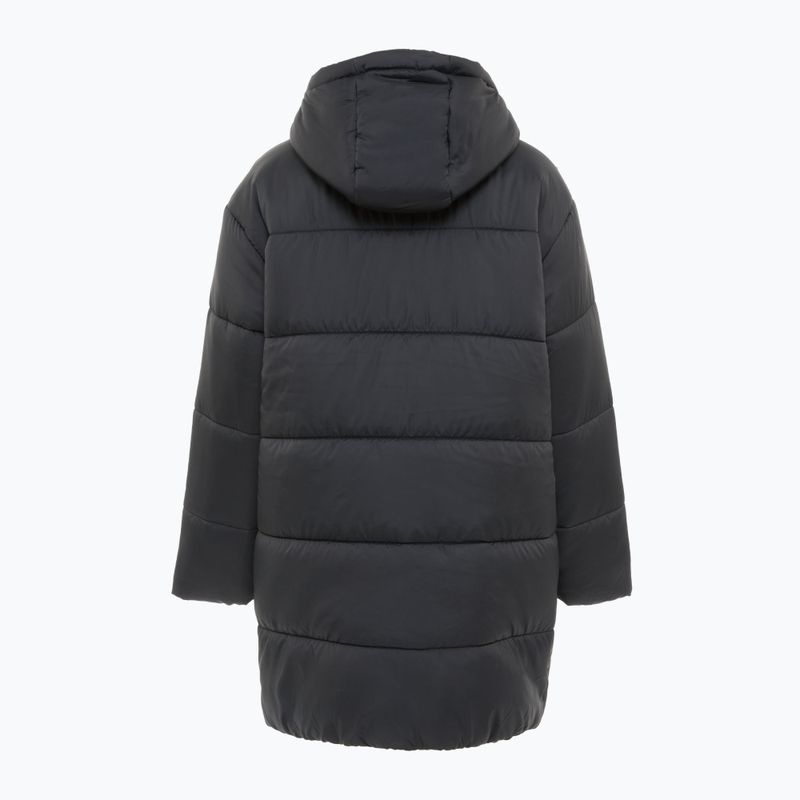 Куртка утеплена жіноча Nike Sportswear Classic Puffer Therma-Fit black/white 2