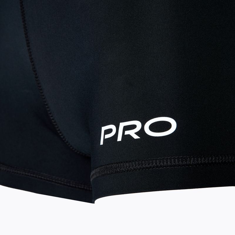 Шорти для тренувань жіночі Nike Pro Mid Rise 3" black/iron grey/white/white 5