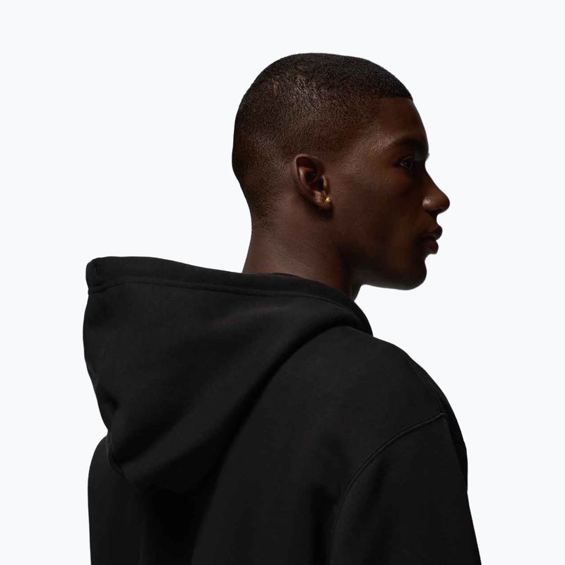 Чоловіча толстовка Jordan Brooklyn Fleece Full Zip black/white 5