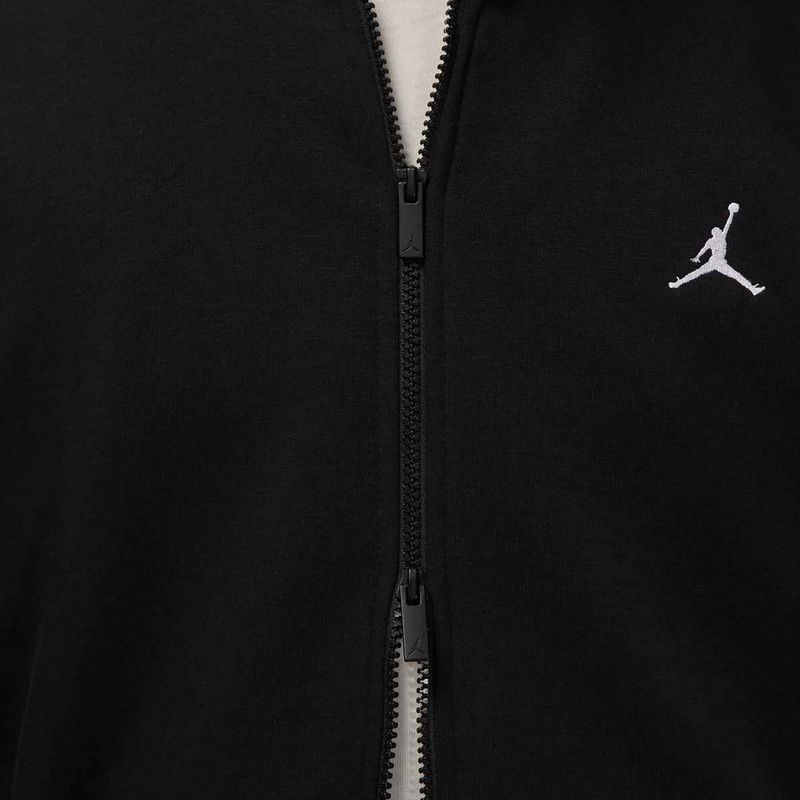 Чоловіча флісова толстовка Nike Jordan Brooklyn Fleece Full Zip black/white 6