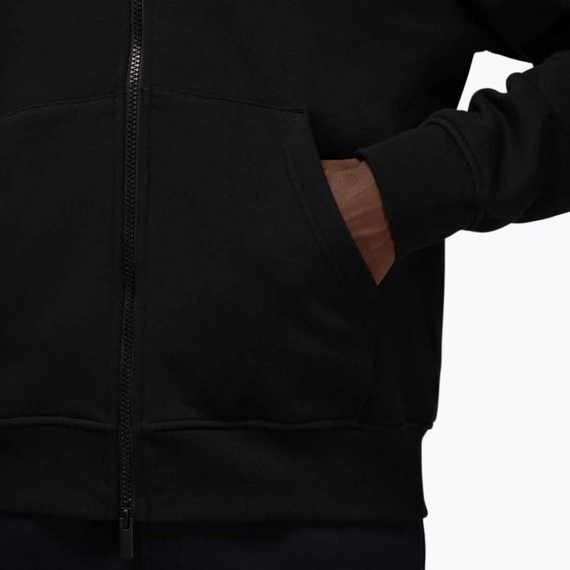 Чоловіча толстовка Jordan Brooklyn Fleece Full Zip black/white 8
