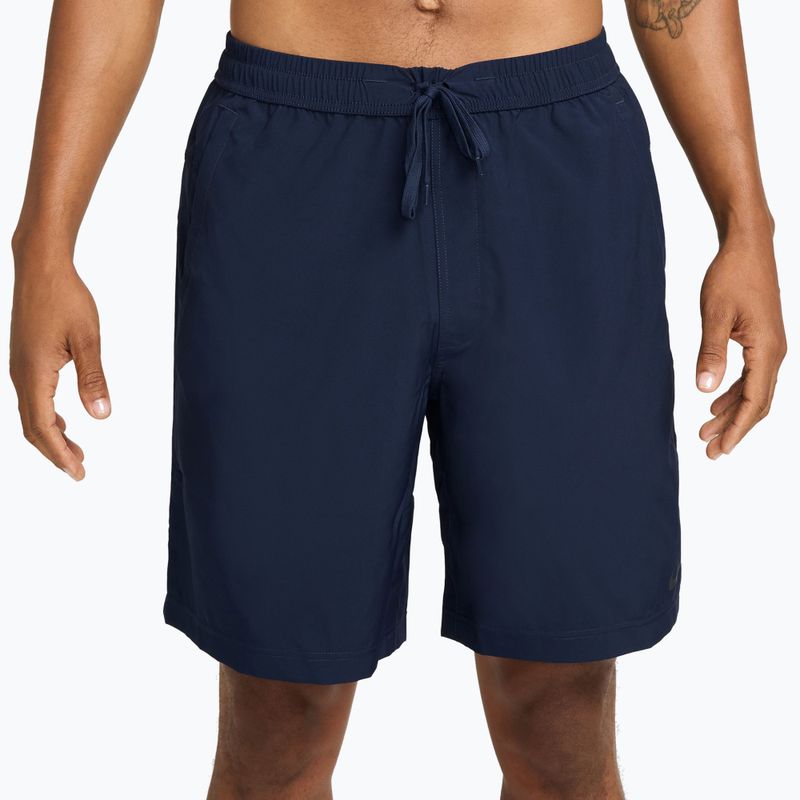Шорти для тренувань чоловічі Nike Form Dri-Fit Unlined 9" obsidian/black 4