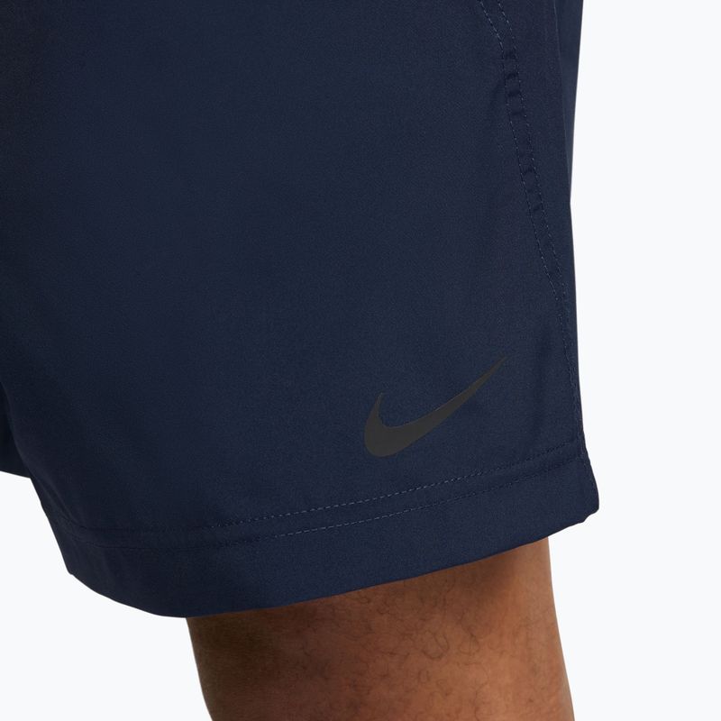Шорти для тренувань чоловічі Nike Form Dri-Fit Unlined 9" obsidian/black 6
