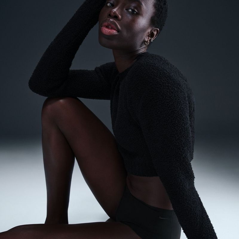 Жіночі трусики Nike Leak Protection: Okres black/cool grey 8