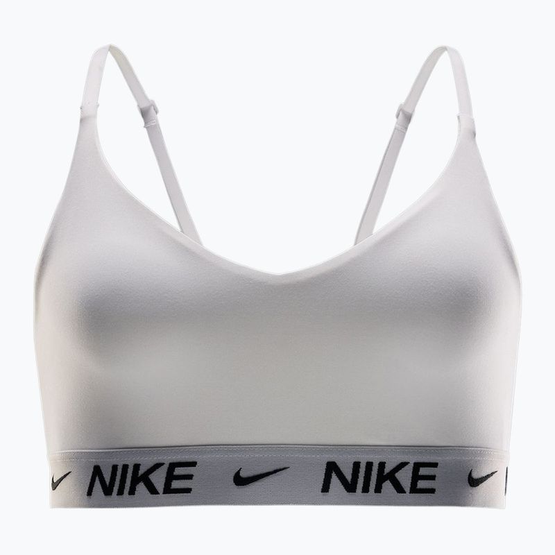 Тренувальний бюстгальтер Nike Dri-Fit Indy Light Support white/black 5