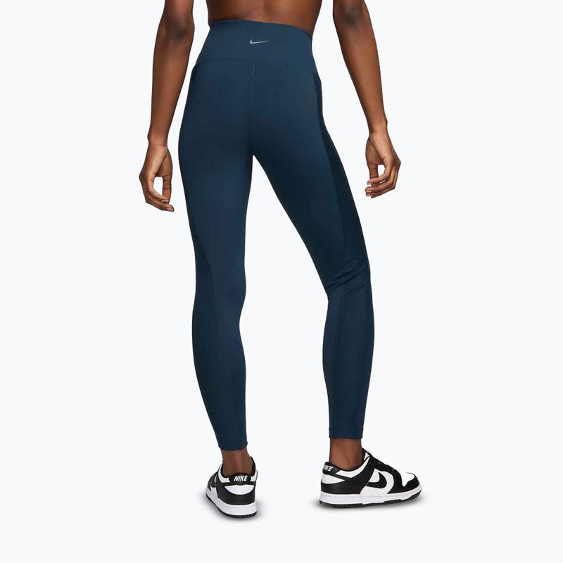 Легінси жіночі Nike One Wrap High-Waist 7/8 armory navy 3