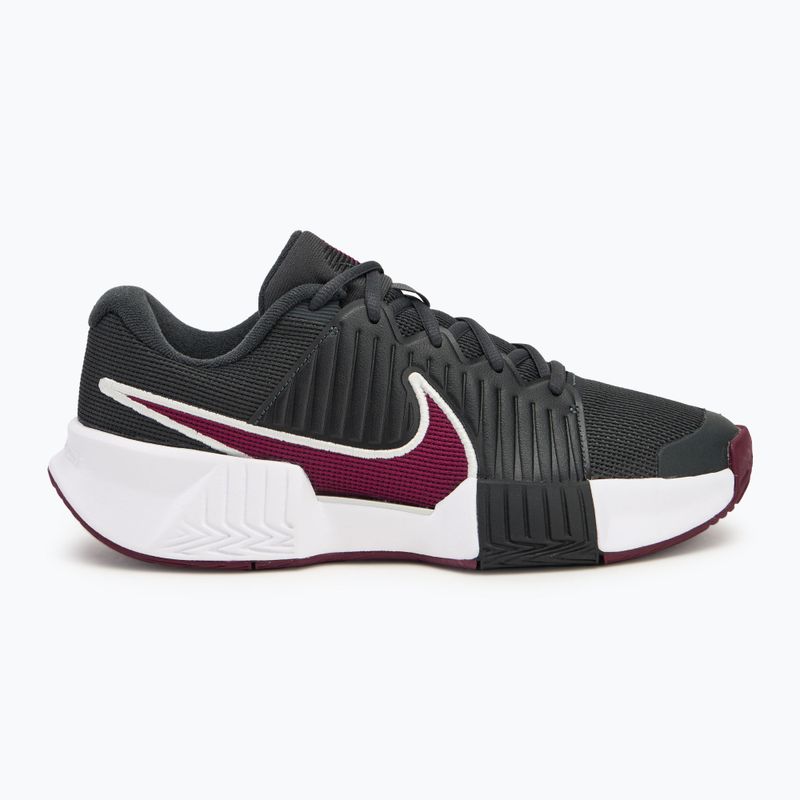 Кросівки тенісні чоловічі Nike GP Challenge Pro dark smoke grey/ black/ photon dust/ sangria 2