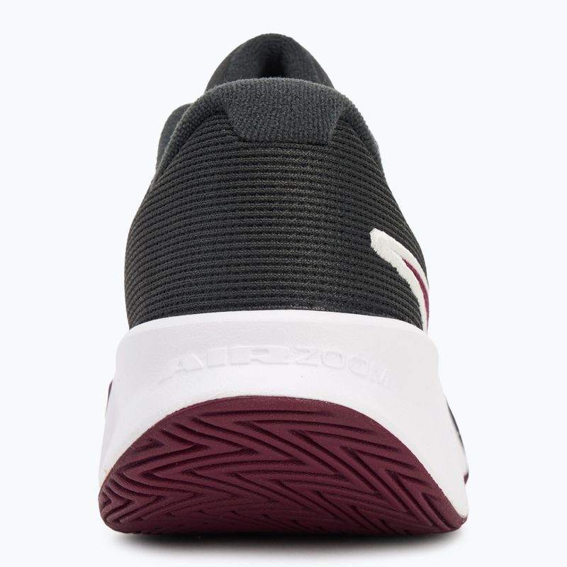 Кросівки тенісні чоловічі Nike GP Challenge Pro dark smoke grey/ black/ photon dust/ sangria 6