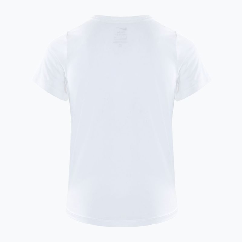 Футболка дитяча Nike One Dri-Fit white/black 2