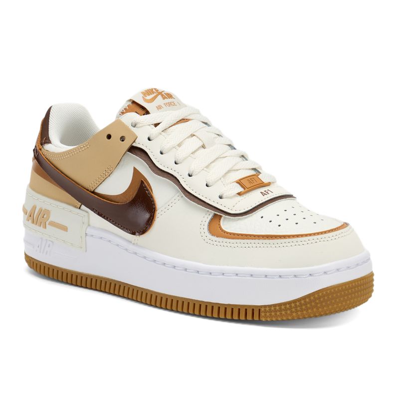 Кросівки жіночі Nike Air Force 1 Shadow sail/flax/sesame/brown 8