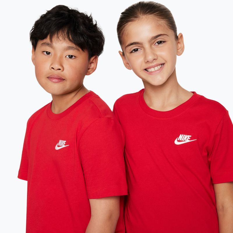 Футболка дитяча Nike Sportswear university red 4