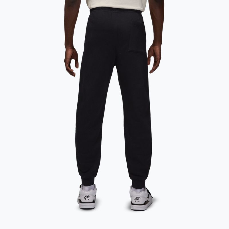 Штани чоловічі Jordan Brooklyn Fleece black/white 2