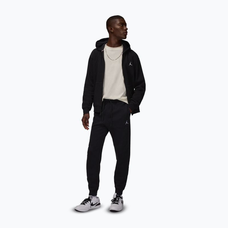 Штани чоловічі Nike Jordan Brooklyn Fleece black/white 3