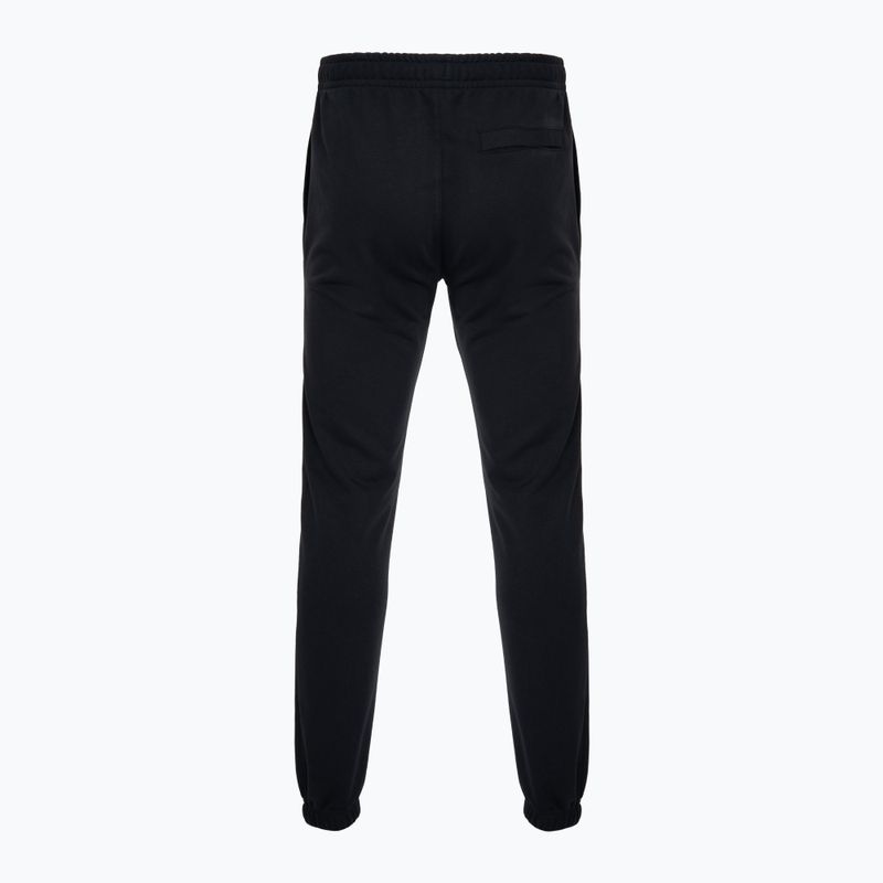 Штани чоловічі Nike Swoosh Fleece Jogger black/black 2