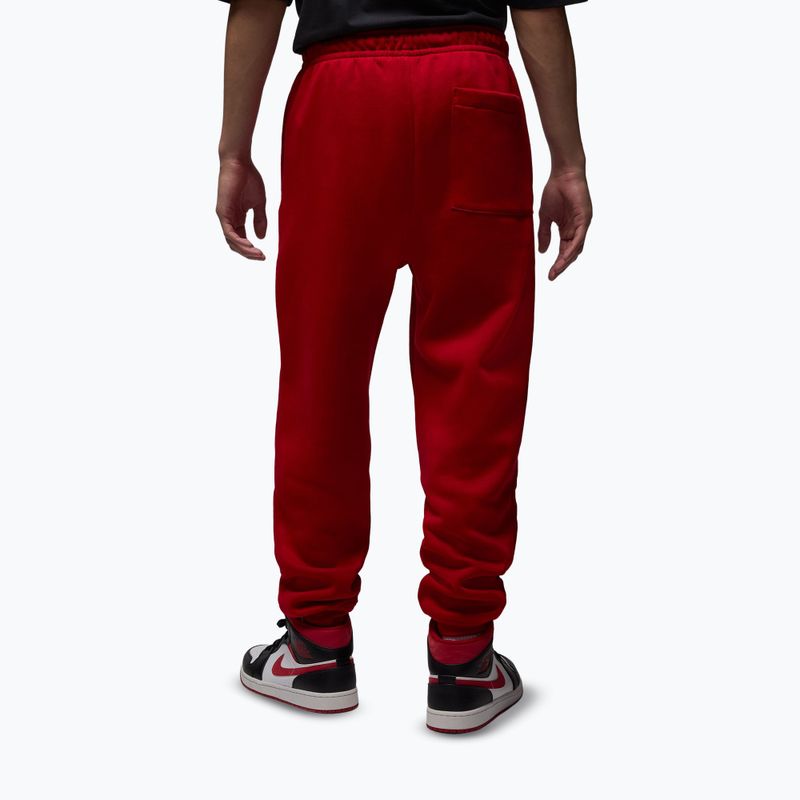 Штани чоловічі Jordan Brooklyn Fleece gym red/white 3