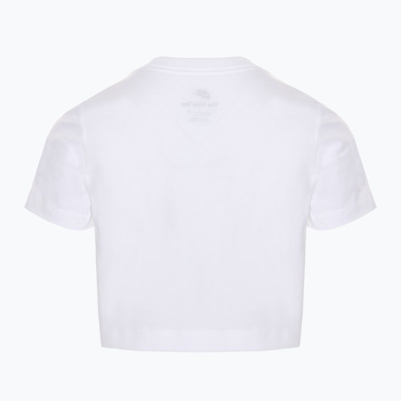 Футболка дитяча Nike Sportswear Cropped white 2