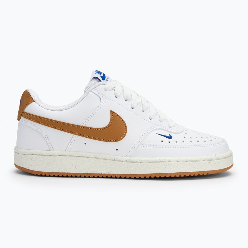 Кросівки жіночі Nike Court Vision Low Next Nature white/game royal/sail/flax 2