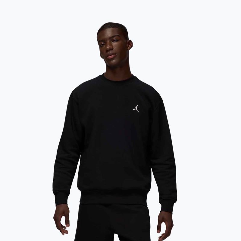 Чоловіча толстовка Nike Jordan Brooklyn Fleece Crew black/white