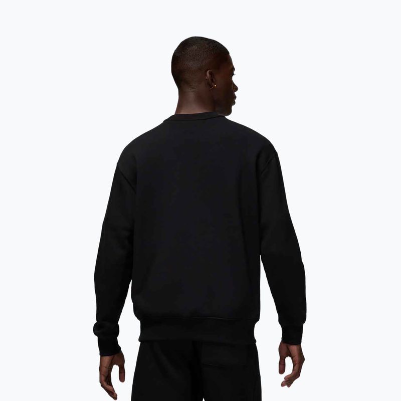 Кофта чоловіча  Jordan Brooklyn Fleece Crew black/white 3