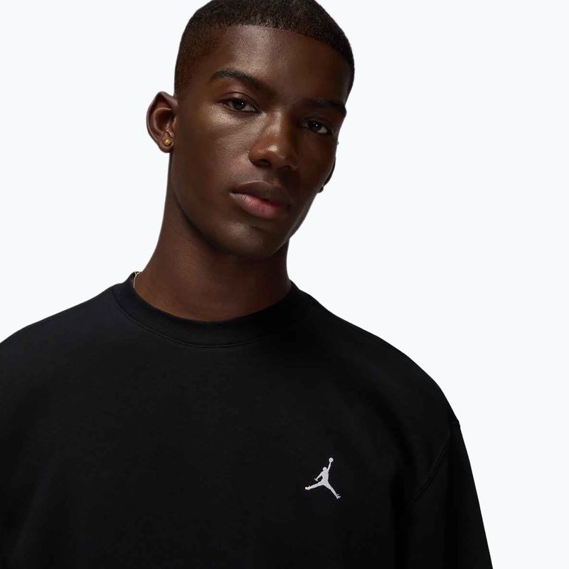 Чоловіча толстовка Nike Jordan Brooklyn Fleece Crew black/white 4