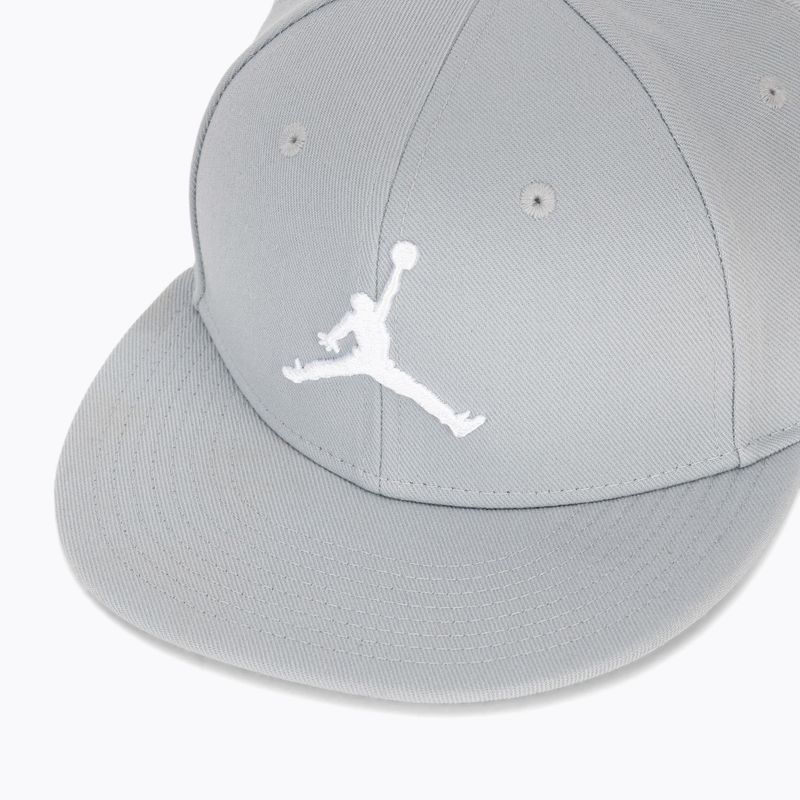 Кепка Nike Jordan Jumpman Pro light smoke grey/smoke grey/white 3