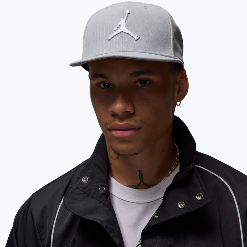 Кепка Nike Jordan Jumpman Pro light smoke grey/smoke grey/white 9