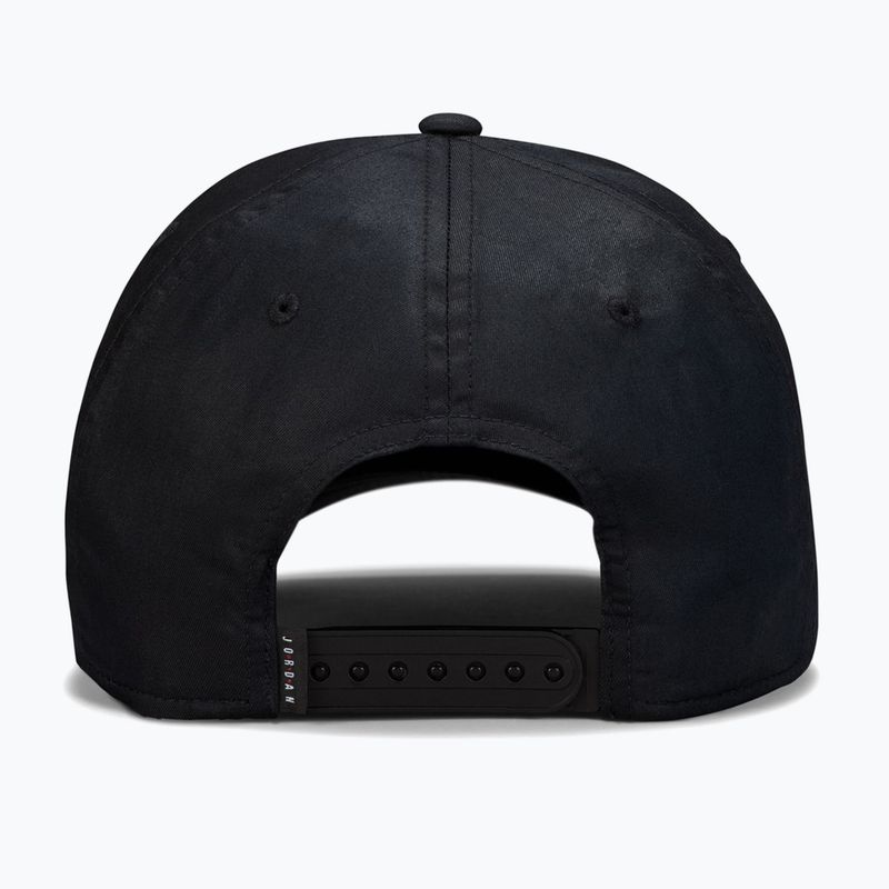 Кепка Jordan Rise Structured Curved-Bill black/white 6
