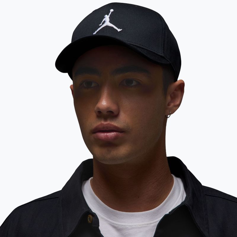 Кепка Jordan Rise Structured Curved-Bill black/white 8