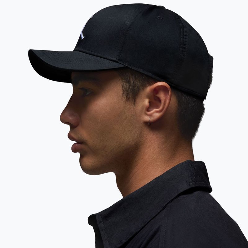 Кепка Jordan Rise Structured Curved-Bill black/white 9